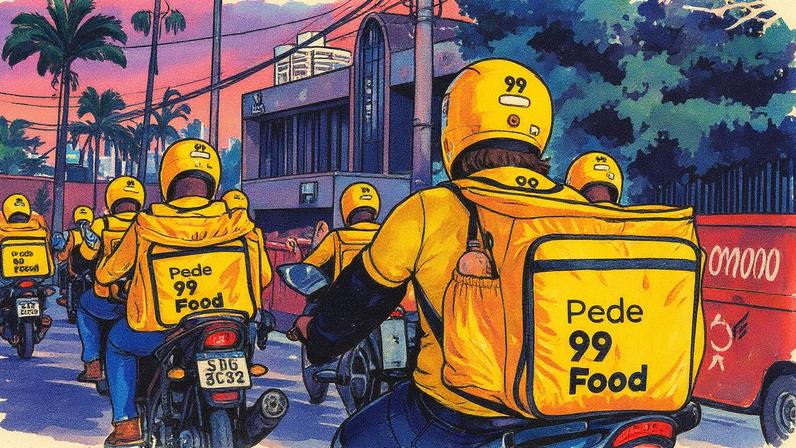 99Food inicia operações em São Paulo com investimento de R$ 500 milhões