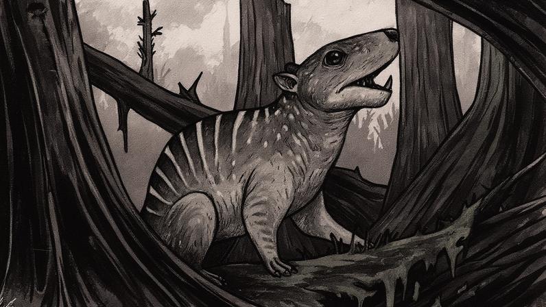 Fóssil revela mamífero carnívoro que coexistiu com os dinossauros
