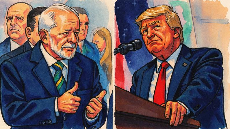 Lula convida Trump para a COP30 em Belém por meio de carta oficial