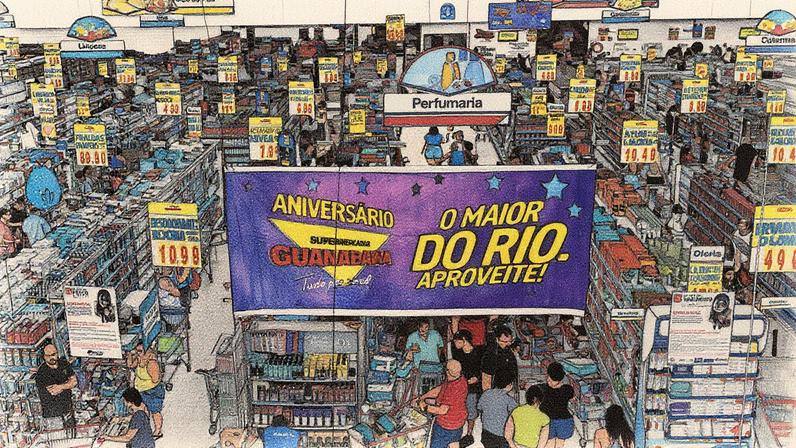Guanabara se torna império de R$ 6 bilhões com estratégia de preços baixos Supermercados Guanabara: rede mantém até 500 produtos em promoção por dia, com campanhas que duram semanas e têm ofertas rotativas (Foto: Supermercados Guanabara/Divulgação)