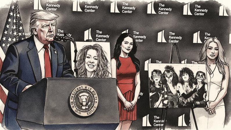 Trump será anfitrião de cerimônia de homenagens a Stallone e Kiss no Kennedy Center