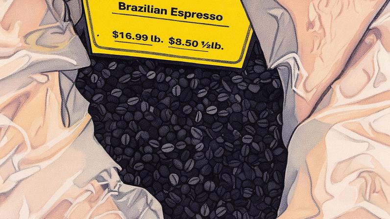 Café brasileiro tem queda de 28% nas exportações em julho antes de tarifas dos EUA