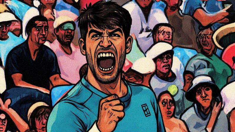 Alcaraz vence Rublev em partida emocionante e avança para semifinais