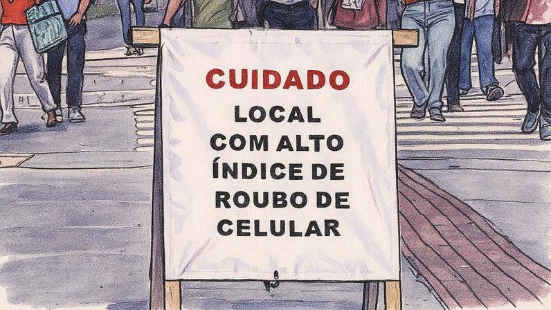 São Paulo lidera em roubos de celular, com um em cada cinco assaltos registrados