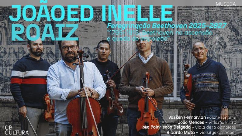 João Roiz ensemble apresenta Beethoven: Impulsos de Juventude em