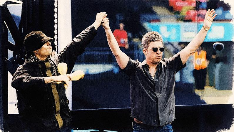 Oasis está de volta ao primeiro lugar com a coletânea de grandes sucessos "Time Flies", que conquista sua segunda semana no topo em 2025. (Foto: Reprodução)