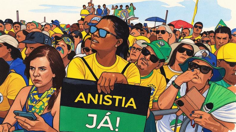 Maioria rejeita anistia e apoio ao Judiciário aumenta, revela pesquisa Atlas/Bloomberg
