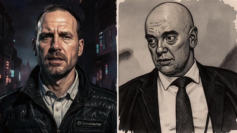 Eduardo Bolsonaro nos EUA e o ministro Alexandre de Moraes (Foto: Reprodução e Cristiano Mariz)