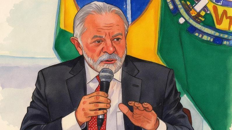 Lula responde com retaliação às ações dos Estados Unidos