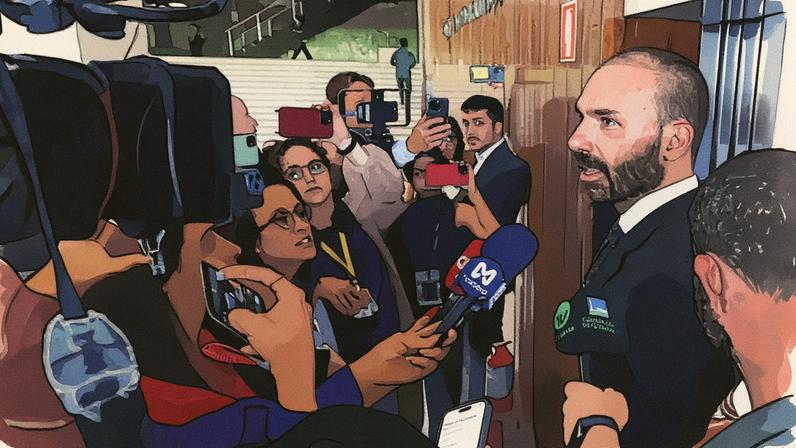 Eduardo Bolsonaro ameaça ampliar sanções dos EUA em resposta a desavenças políticas