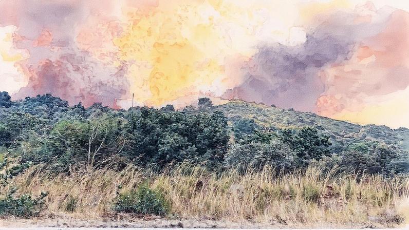 Las Médulas, patrimônio cultural romano, é devastado por incêndios florestais