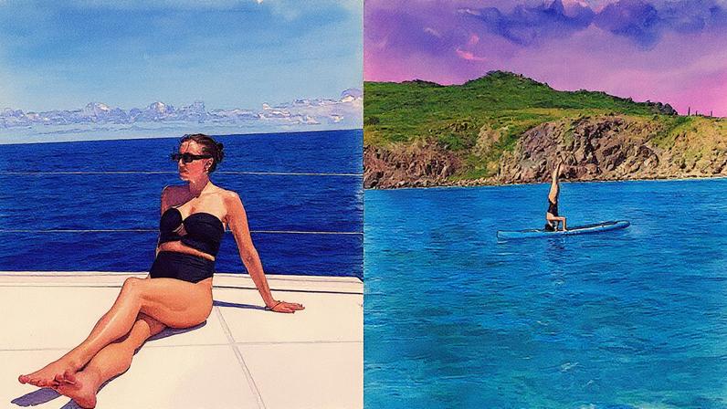 Alice Wegmann aproveita dia de descanso em meio a natureza (Foto: Reprodução/Instagram)