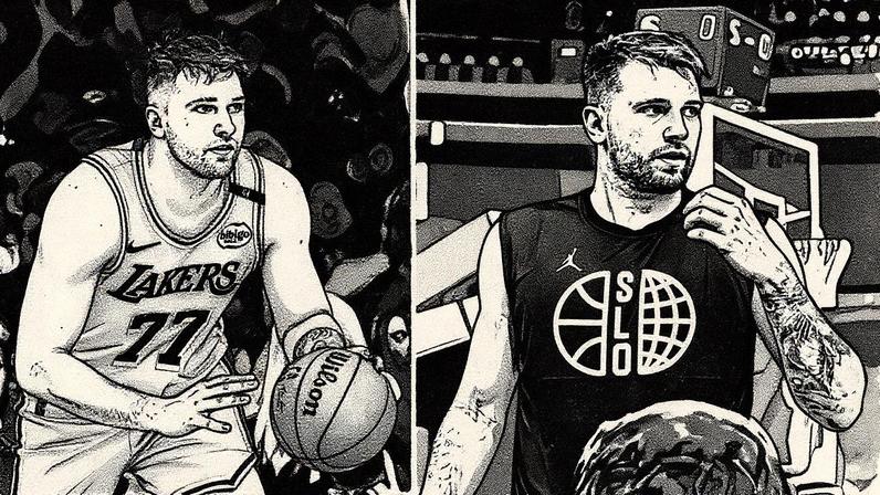 Conheça dieta que fez astro da NBA Luka Doncic perder peso em poucos meses (Foto: AFP/Reprodução)