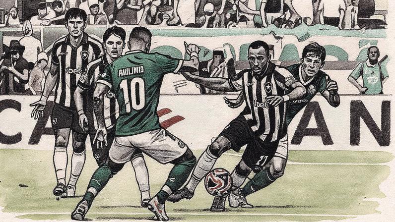 Botafogo e Palmeiras se enfrentam em duelo decisivo por títulos após Mundial