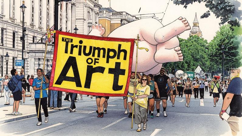 Jeremy Deller promove festa de rua criativa e animada no centro de Londres
