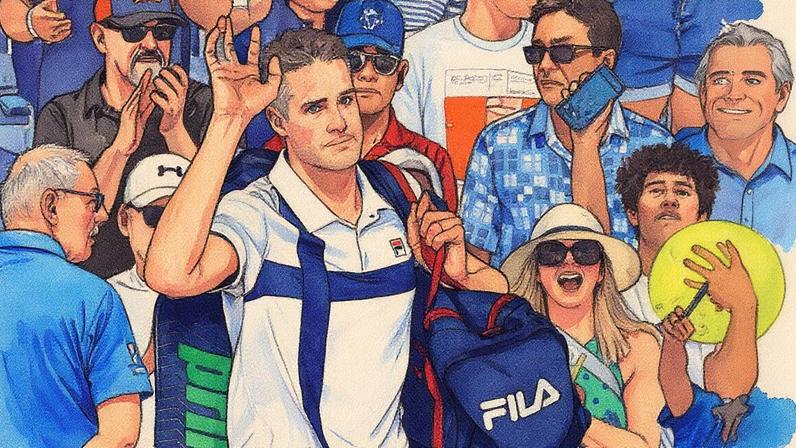 Isner defende bandeira russa e Stakhovsky convida para visitar a Ucrânia