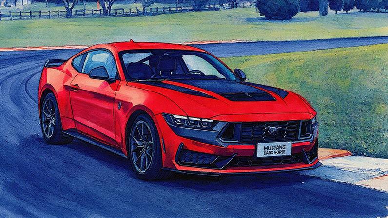 Ford Mustang Dark Horse chega ao Brasil como a versão mais potente da história