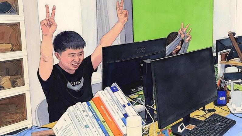 Jovens na China pagam para simular trabalho em escritórios falsos durante crise Jovens na China pagam para simular trabalho em escritórios falsos durante crise