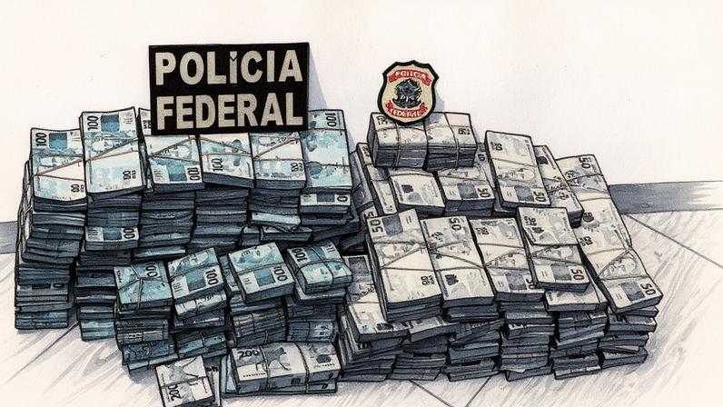 PF apreende R$ 14 milhões e realiza operação contra crime organizado em São Paulo