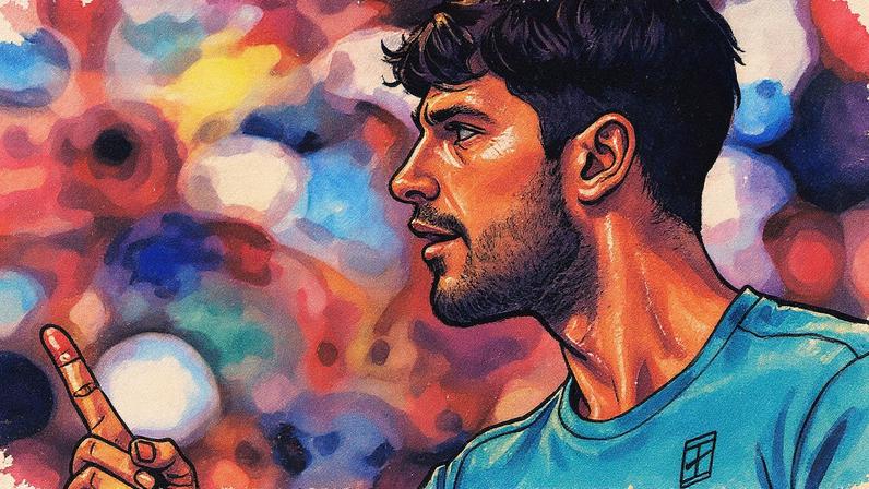 Alcaraz vence Zverev e avança para a sétima final consecutiva no torneio
